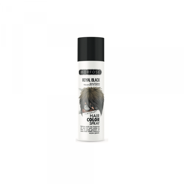 Morfose Mech Hair Color Spray Royal Black 150 ml