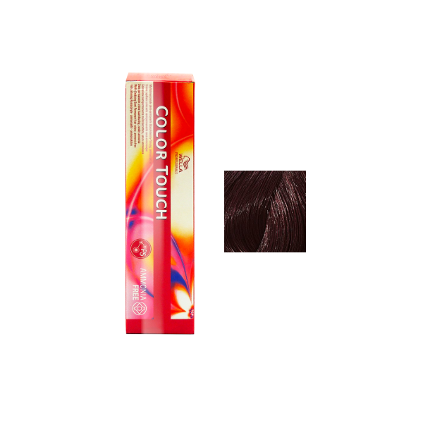 Wella Color Touch 3/5 Dunkelbraun Mahagoni 60 ml Vibrant Reds
