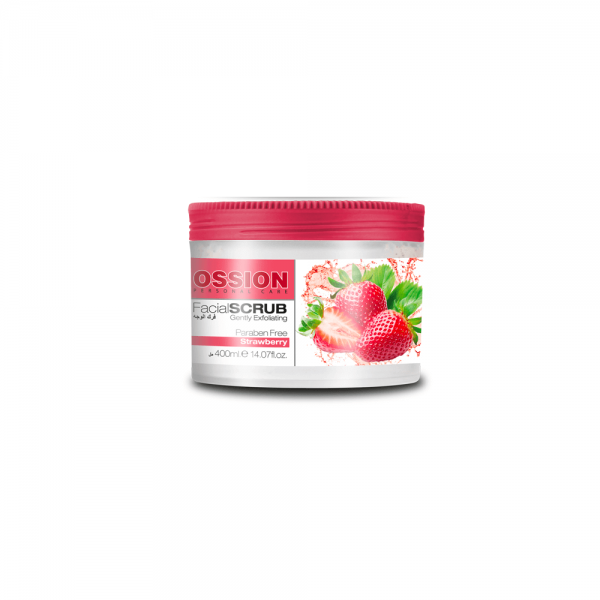 Ossion Hand & Body Scrub Erdbeere - 400 ml