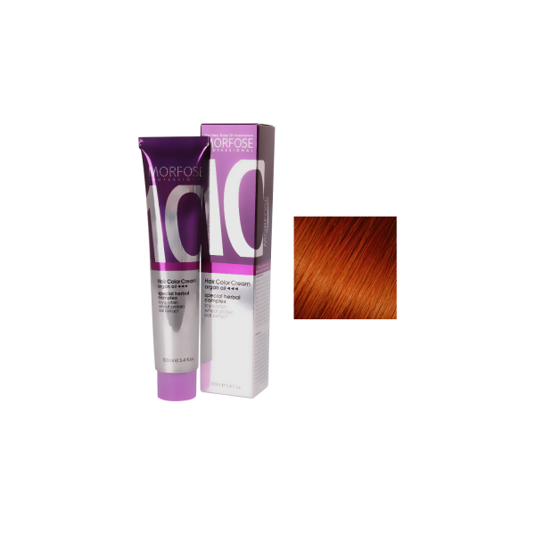 Morfose 10 Hair Color Cream 100 ml Light Copper 8.4