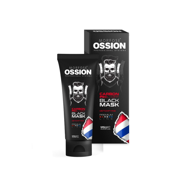Ossion Premium Barber Line Peel Off Black Gesichtsmaske 125 ml